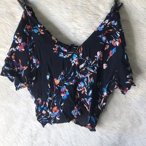 FLORAL CROP TOP🌼🌼